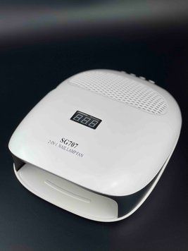 Лампа для манікюру з витяжкою SG-707 806 фото