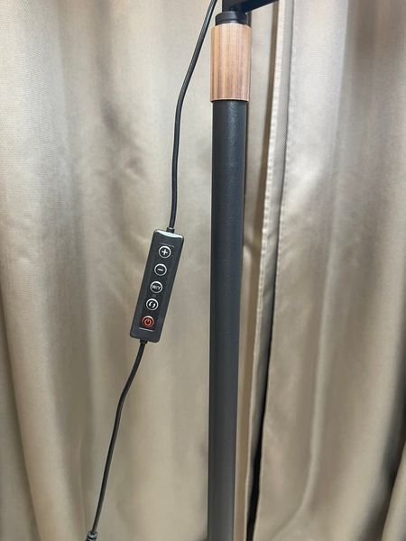 Безтіньова підлогова LED-лампа HD-M40X, 36 Вт, Чорна 0110 фото