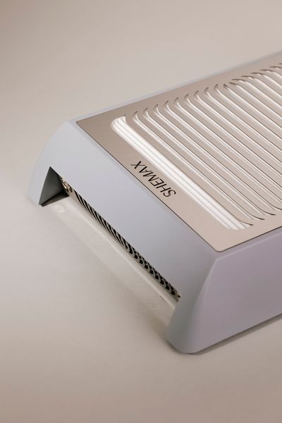 SHEMAX X-PRO професійна витяжка з широкою зоною збору пилу сіра 8056 фото