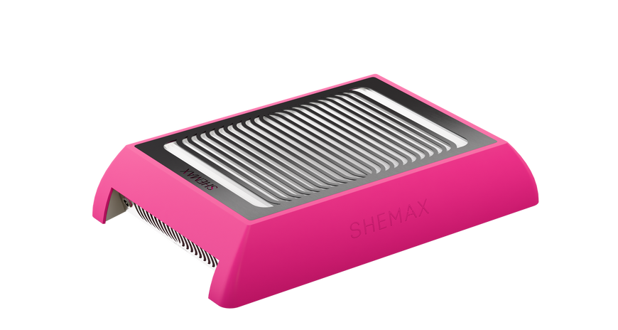 SHEMAX X-PRO професійна витяжка з широкою зоною збору пилу рожева 8057 фото