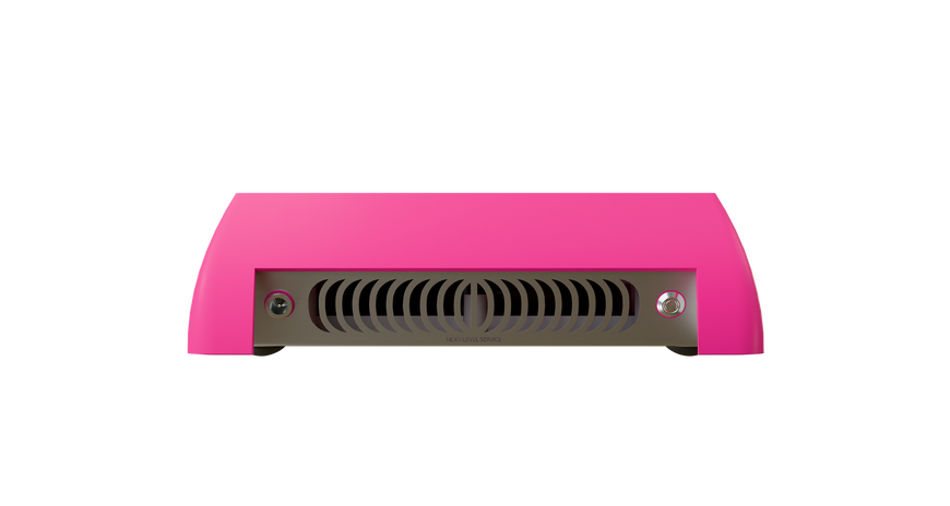 SHEMAX X-PRO професійна витяжка з широкою зоною збору пилу рожева 8057 фото