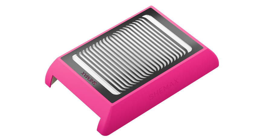 SHEMAX X-PRO професійна витяжка з широкою зоною збору пилу рожева 8057 фото