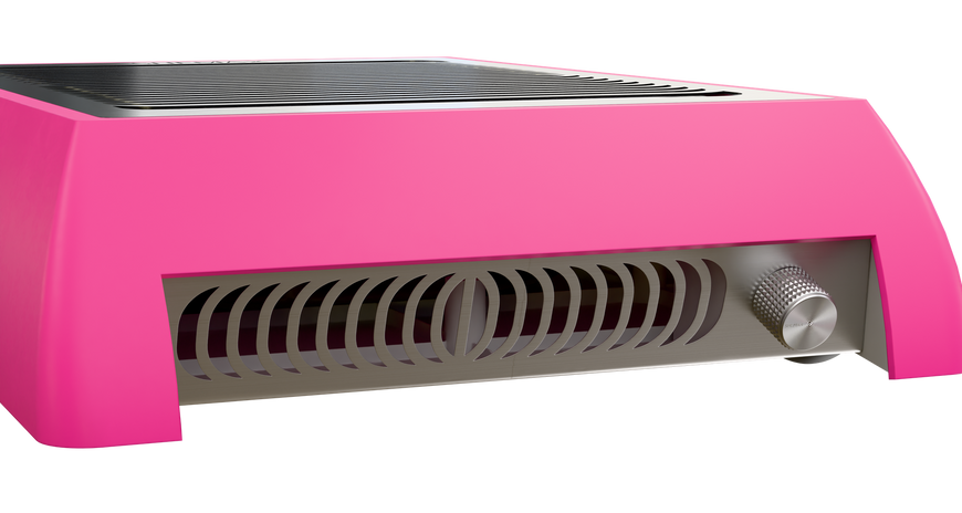 SHEMAX X-PRO професійна витяжка з широкою зоною збору пилу рожева 8057 фото