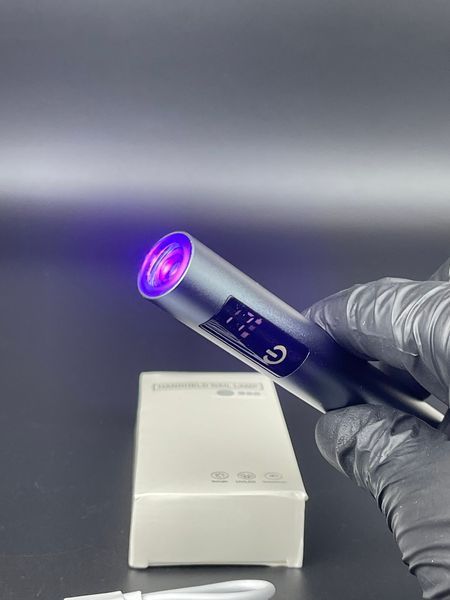 UV/LED-ліхтарик для сушіння нігтів Handheld Nail Lamp, Металік, 3 Вт 140023 фото