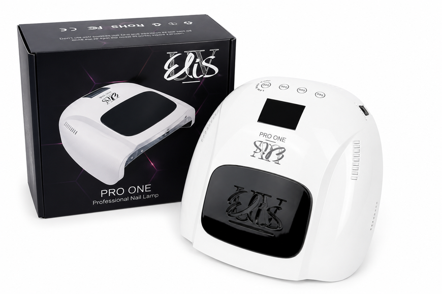 Elis UV PRO ONE зеркальная лампа для маникюра UV/LED белая с дисплеем 8060 фото