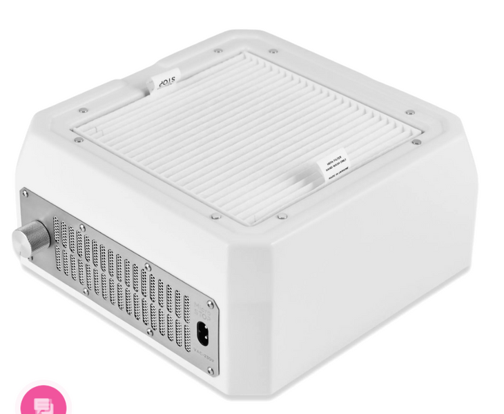 Настольная вытяжка для маникюра с HEPA-фильтром Microstop Base White 001518 фото
