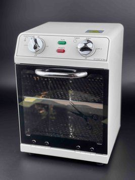 Професійна сухожарова шафа SM-220 для дезінфекції/стерилізації та зберігання інструментів 600 Вт Білий 22001 фото