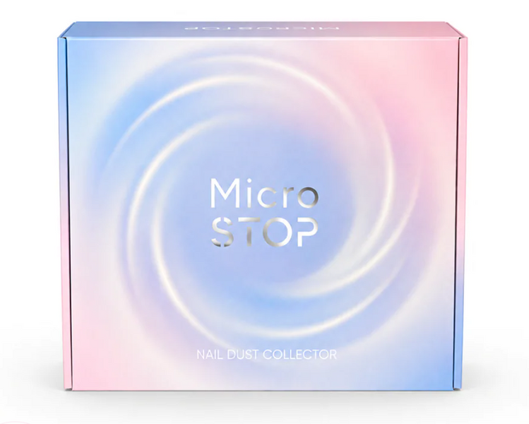 Настольная вытяжка для маникюра с HEPA-фильтром Microstop Base Pro White 001537 фото