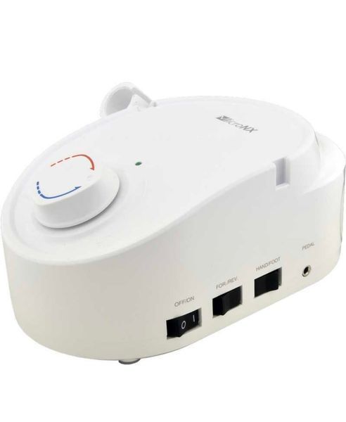 Фрезер для маникюра Micro-NX 201n белый (з ручкою 100Q) 0031 фото