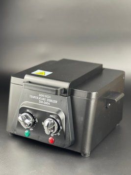 Сухожарова шафа SM-360А для стерилізації із зберігання інструментів 300 Вт Чорний 30446 фото